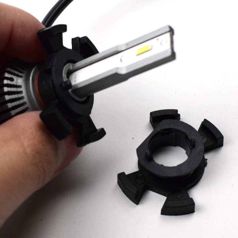 KDBULB 10 komada H1 LED žarulja za prednja svjetla Držač adaptera Držač baze za Honda Prelude CR-V Odyssey Acura RSX ect