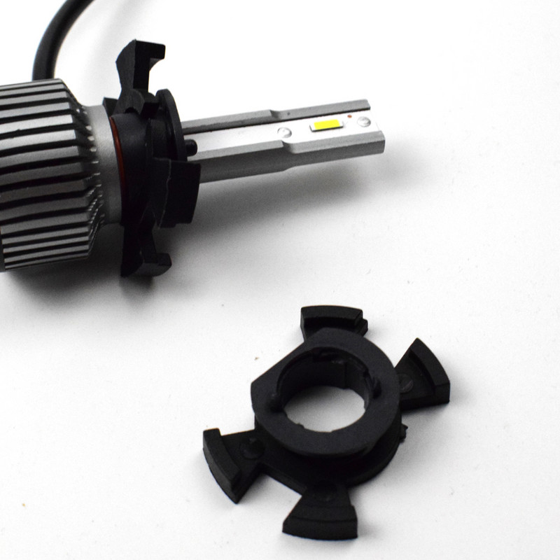 KDBULB 10 komada H1 LED žarulja za prednja svjetla Držač adaptera Držač baze za Honda Prelude CR-V Odyssey Acura RSX ect