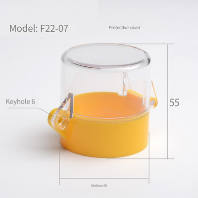 Prekidač s gumbom zaštitni poklopac zaštitni poklopac protiv propuštanja dizala u nuždi 22 mm pribor okrugli prsten upozorenja