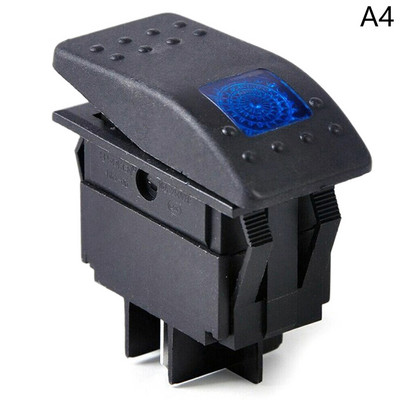 1PC prekidač sa svjetlom Vodootporna šipka Preklopni prekidač Automobilski brod Preklopni prekidač sa svjetlom