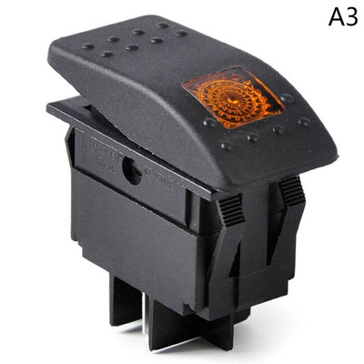 1PC prekidač sa svjetlom Vodootporna šipka Preklopni prekidač Automobilski brod Preklopni prekidač sa svjetlom