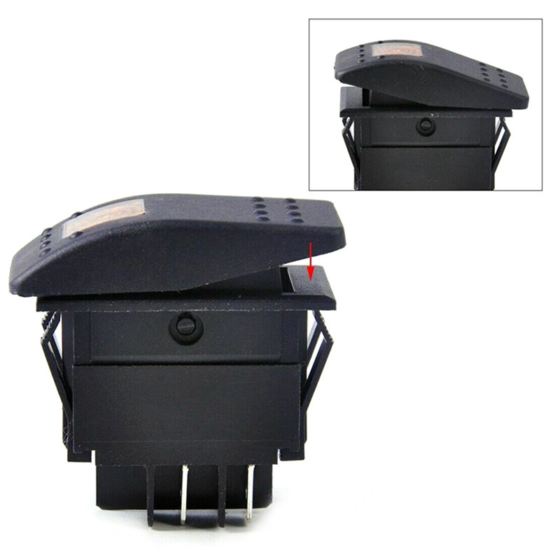 1PC prekidač sa svjetlom Vodootporna šipka Preklopni prekidač Automobilski brod Preklopni prekidač sa svjetlom