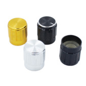 10 vnt aliuminio lydinio rankenėlė 13 * 17 mm 15 * 17 mm juoda sidabrinė auksinė aliuminio garsumo reguliavimo sukamoji rankenėlė juoda 6 mm sk.