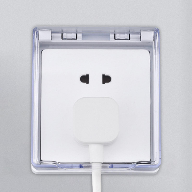 86 típusú kapcsolódoboz Fürdőszoba tartozékok Elektromos konnektor doboz Aljzatok Kapcsoló védődoboz fürdőszobai beltéri kültéri konyhához