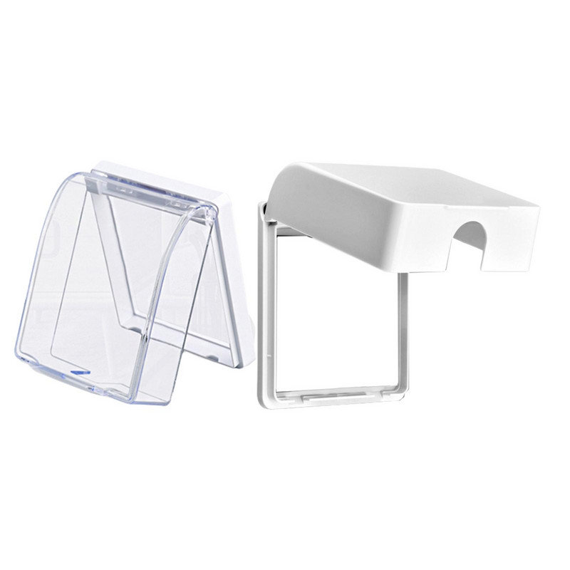 86 típusú kapcsolódoboz Fürdőszoba tartozékok Elektromos konnektor doboz Aljzatok Kapcsoló védődoboz fürdőszobai beltéri kültéri konyhához