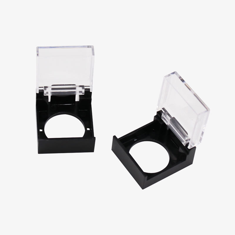 10 tk. Nupu kate 16 mm tolmukatte kaitseklaasi nupplüliti jaoks veekindel ohutuskaitse plastikust surunupu kork