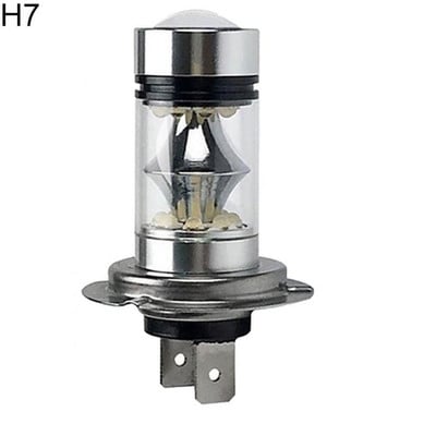 60% HOT100W H4 H7 īpaši spilgts 20SMD LED automašīnas dienas braukšanas miglas luktura lukturis