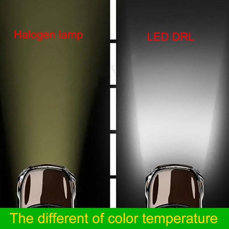 60 % HOT100W H4 H7 itin ryškus 20SMD LED automobilio dienos metu važiuojantis rūko žibintas