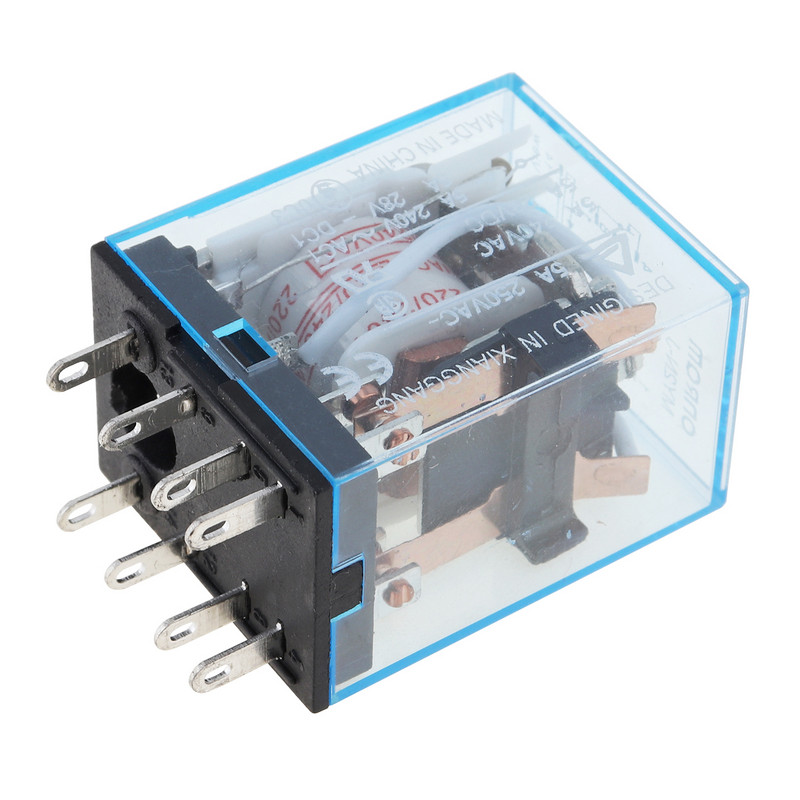 12V 24V AC220V 5A 8PIN mähise toiterelee MY2NJ võib asendada HH52PL koos tihvtidega pistikupesa alusega auto jaoks