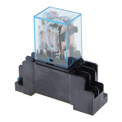 1Komplekt 220V AC 5A 8PIN mähise toiterelee DPDT LY2NJ LY2N-J pistikupesaga LÜLITI Relee Autoreleed autole