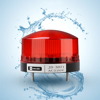 Строб сигнал Предупредителна светлина LED -3071 12V 24V 220V Светлинен индикатор LED Лампа малка мигаща светлина Охранителна аларма