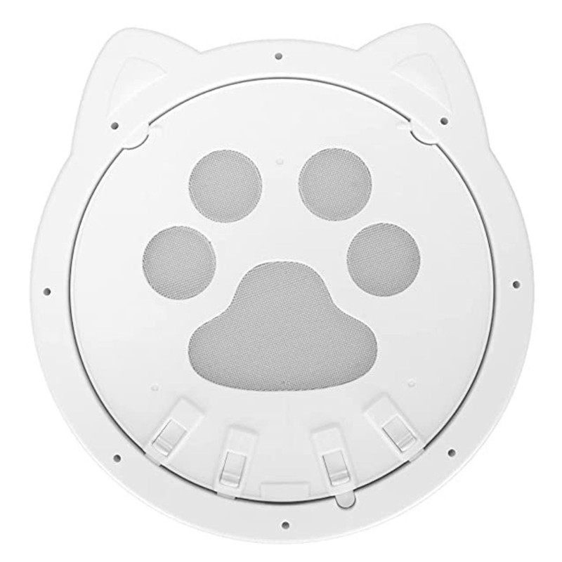 Clapa cu închidere automată și cu ecran Câini Pisici 10,2x8,6 Ecran Ușă pentru animale de companie Câine mic pentru ușă în inci Ușă în interior