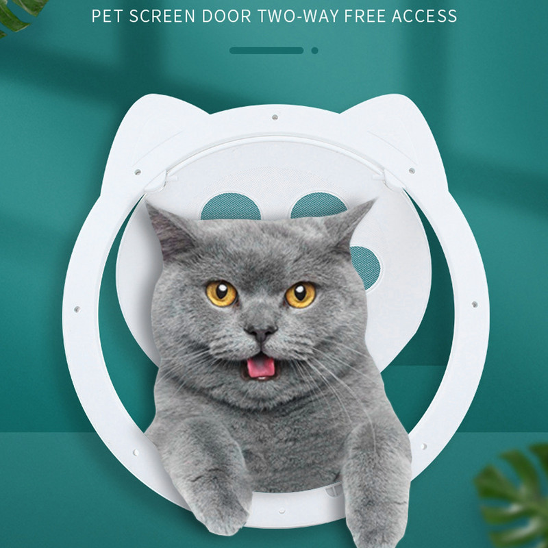 Lemmikloomauks Seif Lukustatav Magnetekraan Õues Koerad Kassid Aken Värav Maja Sisene vabalt Mood Kaunis aed Lihtne paigaldada