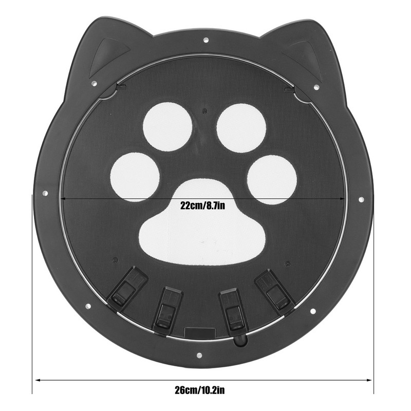 Lemmikloomauks Seif Lukustatav Magnetekraan Õues Koerad Kassid Aken Värav Maja Sisene vabalt Mood Kaunis aed Lihtne paigaldada