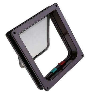 Naminių kačių ir šunų durelių atidarymas Lengva montuoti į vidų ir išorę, naminių gyvūnėlių reguliavimo durys Intymaus dizaino durys