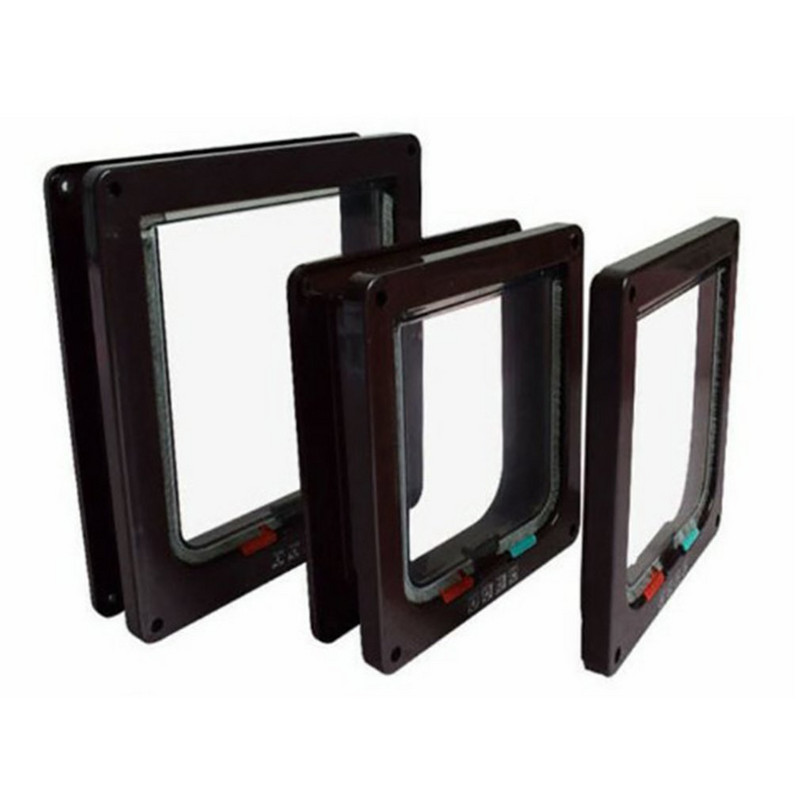 Naminių kačių ir šunų durelių atidarymas Lengva montuoti į vidų ir išorę, naminių gyvūnėlių reguliavimo durys Intymaus dizaino durys