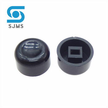 20Pcs A01 Капачки за превключватели Тактилна капачка за превключвател с бутони Отнася се за 5,8*5,8 7*7 8*8 8,5*8,5 mm Самозаключваща се шапка на бутона за превключване, вдлъбната