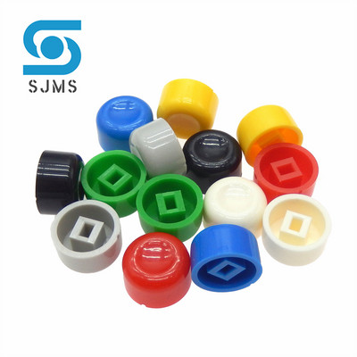 20Pcs A01 Kapice prekidača Taktilna kapa prekidača tipke Odnosi se na 5,8*5,8 7*7 8*8 8,5*8,5 mm Samozaključavajuća tipka prekidača Šešir konkavni