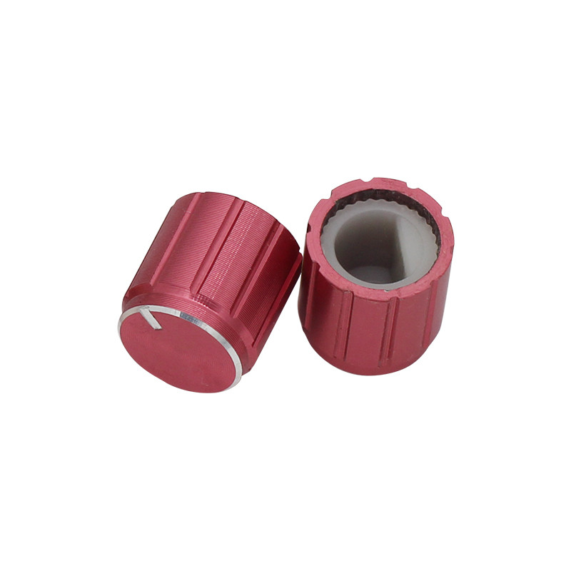 5 komada 10*10 mm ručica od aluminijske legure, potenciometar, upravljačka tipka, prekidač za glasnoću, rotirajući gumbi kodera za D-os promjera 6 mm