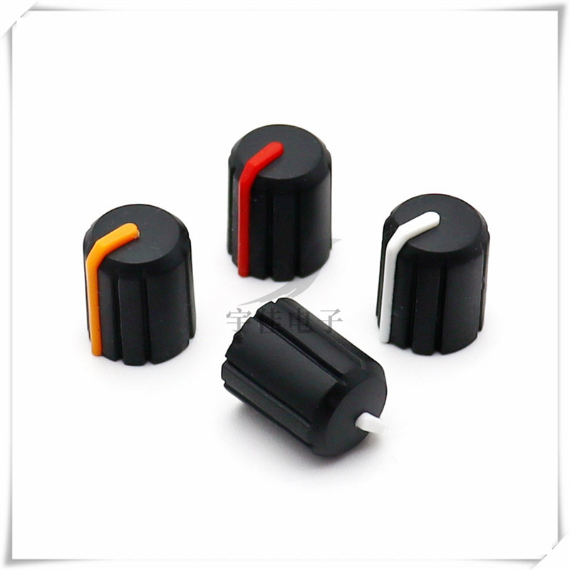 10 osa pehmest kummist nupukorgi läbimõõt 11,5 mm kõrgus 14 mm potentsiomeetri kodeerija nupp lillekujuline sisemine auk 6 mm