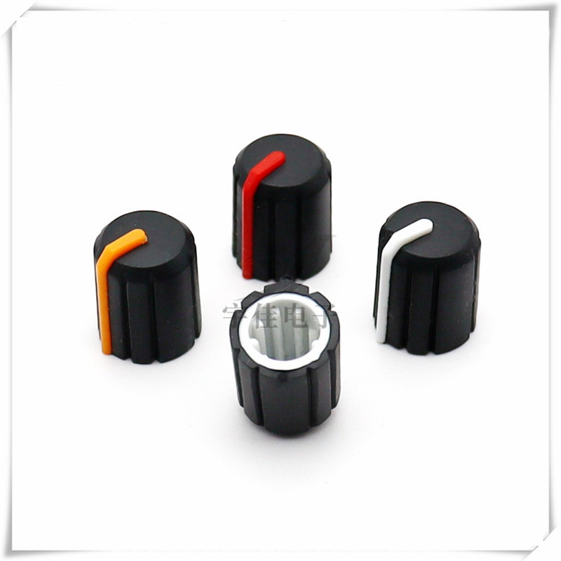 10 osa pehmest kummist nupukorgi läbimõõt 11,5 mm kõrgus 14 mm potentsiomeetri kodeerija nupp lillekujuline sisemine auk 6 mm