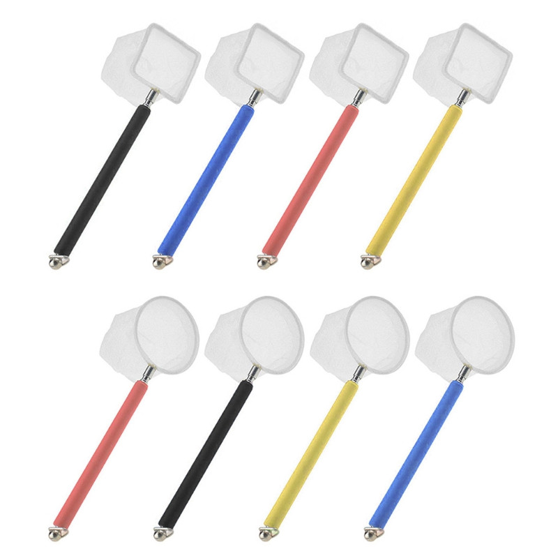 13-47 cm Fleksibilna mreža za hvatanje akvarijskih riba Ribarska mreža na uvlačenje 3D lopatica za ribe s dugom ručkom Alat za čišćenje Mreža za hvatanje ribe Novo