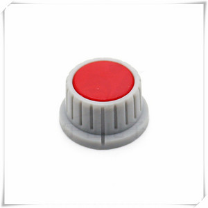 2 tükki plastikust lillevõlli nupu läbimõõt 28 mm kõrgus 15,5 mm potentsiomeetri kodeerija nupp hammasratta kujuga sisemine auk 6 mm