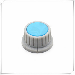 2 tükki plastikust lillevõlli nupu läbimõõt 28 mm kõrgus 15,5 mm potentsiomeetri kodeerija nupp hammasratta kujuga sisemine auk 6 mm