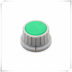 2 tükki plastikust lillevõlli nupu läbimõõt 28 mm kõrgus 15,5 mm potentsiomeetri kodeerija nupp hammasratta kujuga sisemine auk 6 mm