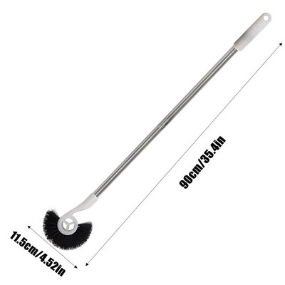 Četka za čišćenje akvarija s dugom drškom Alat za čišćenje akvarija Višekratna upotreba Staklo za ribnjak Ribnjak Čista četka Strugači za alge Čistač