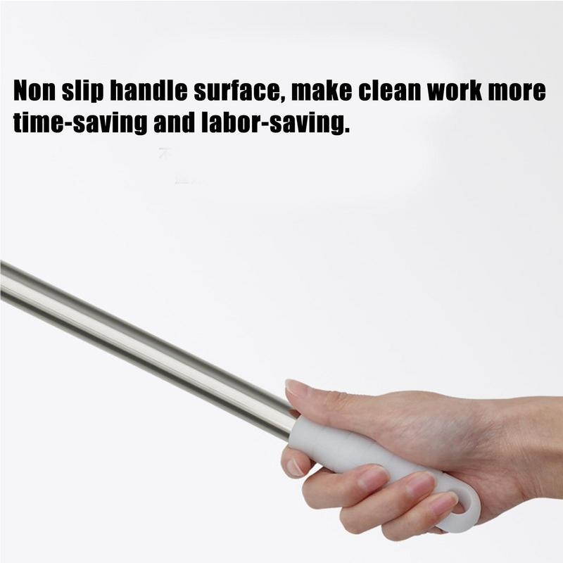 Četka za čišćenje akvarija s dugom drškom Alat za čišćenje akvarija Višekratna upotreba Staklo za ribnjak Ribnjak Čista četka Strugači za alge Čistač