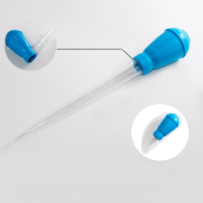 30 ml akvaariumi puhastusvahend minipipetiga kalapaagi tarvikud väljaheidete eemaldaja veevahetuspipeti puhastamiseks kodukaunistamise tööriist