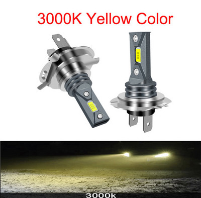 Nauji CSP LED turbininiai automobilių priekiniai žibintai H7 H4 H1 H11 80W 16000LM lemputės automobiliai 6000K 12V 24V motociklas motociklas motociklas