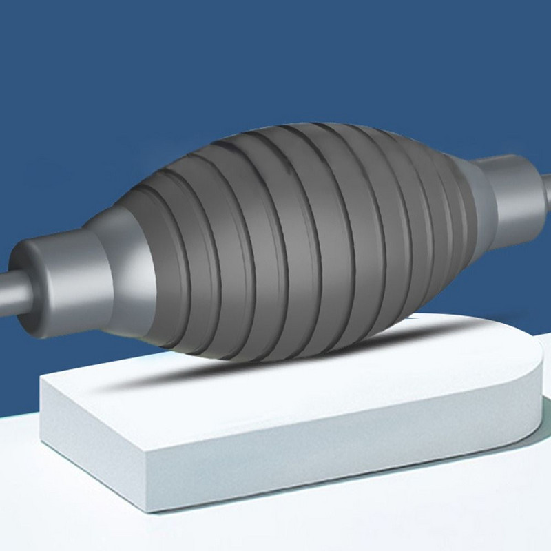 Tartós kézi hordozható szűrőszifon tömlővel, akvárium vízcserélő akváriumtisztító vízváltó szivattyú