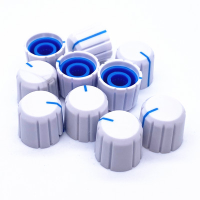 10 tk 15 * 13 mm plast pöörleva koonuse potentsiomeetri ava 6 mm nupu jaoks