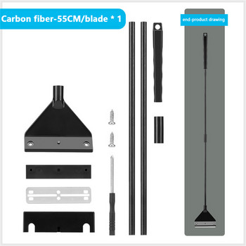 Инструмент за почистване на аквариум аквариум плосък пясък премахване на водорасли стъргалка за премахване на стъклени водорасли с двойна употреба домакински почистващи консумативи инструменти