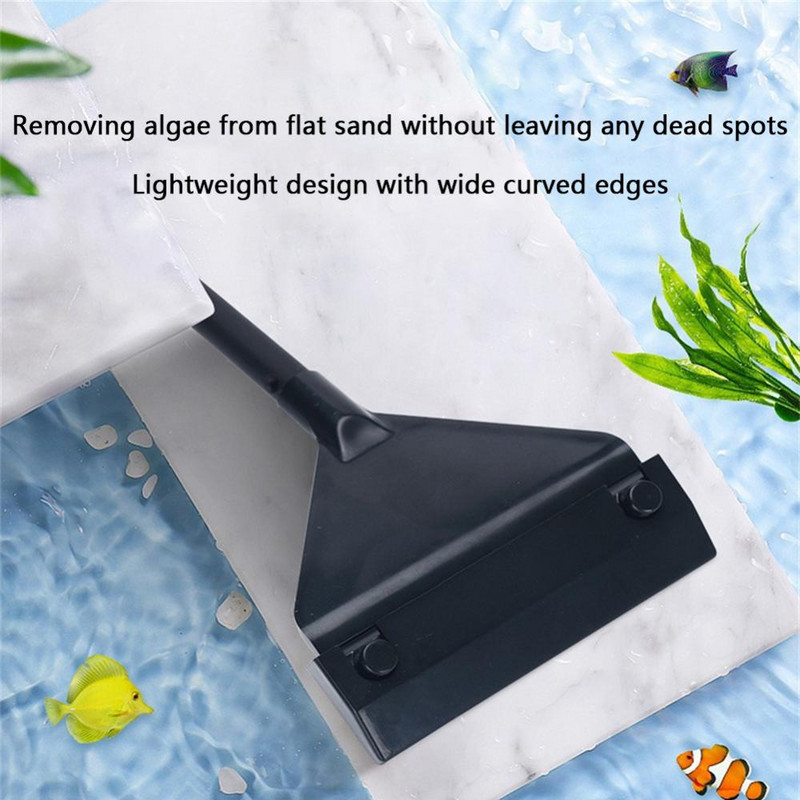 Akvaariumi puhastustööriist kalapaak lame liivavetikate eemaldamine kahe kasutusega klaasist vetikate eemaldamise kaabits majapidamises kasutatavad puhastusvahendid tööriistad