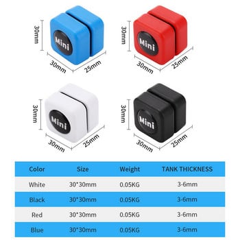 Мини аквариум, магнитна четка, квадратна форма, силно засмукване, премахване на водорасли, купа за риба, инструмент за почистване на стъкло, почистващ препарат, аксесоар за аквариум