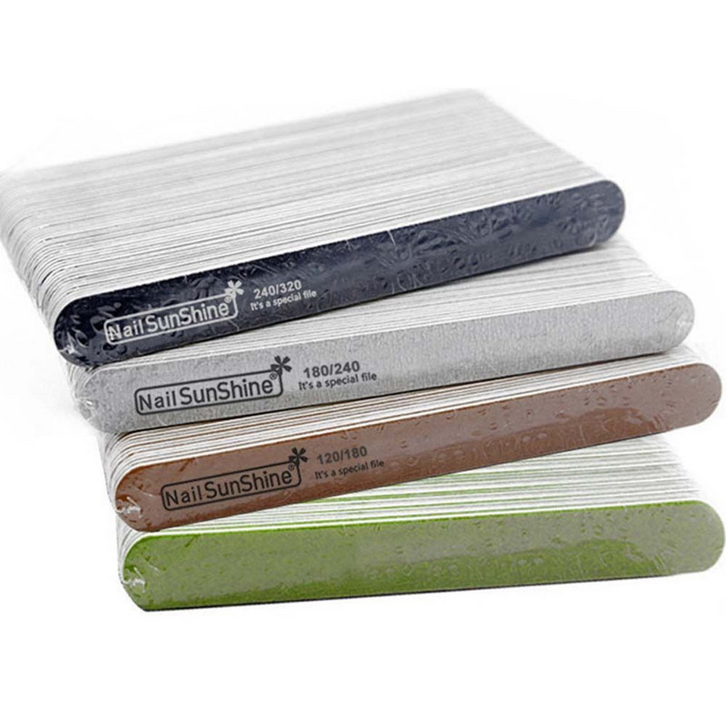 5tk/komplekt Küüneviil Küünelihvimine 80/100-100/150-120/180-240-320 Küünte silumine Poleerimisvahendid Professionaalne maniküür