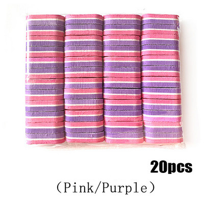 20 τεμ. Λίμες λείανσης Mini Buffing Colorful Block Pedicure Manicure Care Nail Art Buffer 1*bag Nail Art Tips Manicure Pedicure &^