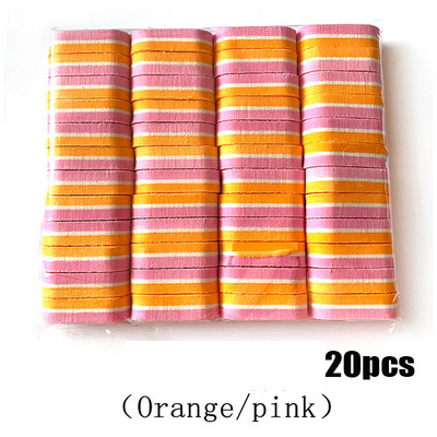 20 τεμ. Λίμες λείανσης Mini Buffing Colorful Block Pedicure Manicure Care Nail Art Buffer 1*bag Nail Art Tips Manicure Pedicure &^