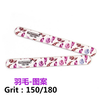 10Pcs/Lot Raznobojno ravnalo Turpije za nokte Brusni papir za drvo Brusni papir za nokte Turpija za nokte Pufer za poliranje Periva limeta a angle Profesionalna manikura