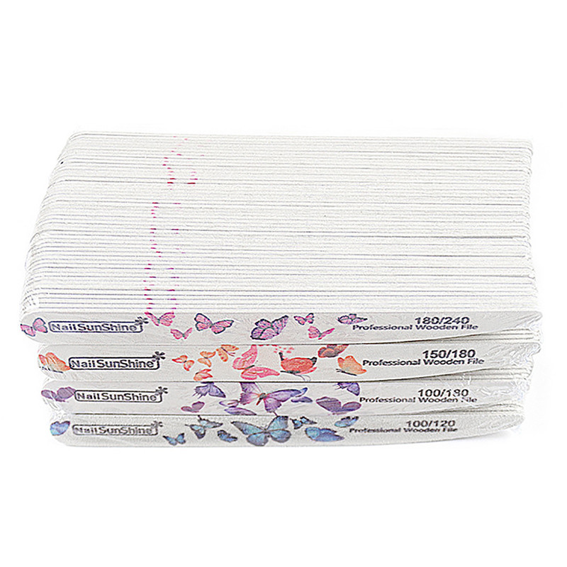 1/5 vnt Profesionalūs nagų poliravimo įrankiai Daugkartiniai nagų formavimo įrankiai Buffing Plaunami Lime A Ongle manikiūro įrankiai