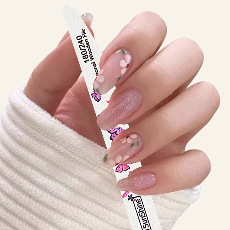 1/5 vnt Profesionalūs nagų poliravimo įrankiai Daugkartiniai nagų formavimo įrankiai Buffing Plaunami Lime A Ongle manikiūro įrankiai