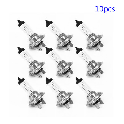 10vnt H7 55/100W Halogeniniai priekiniai žibintai Lempos priekiniai žibintai Ilgaamžiai 12V DC 4300k Geresnis matomumas vairuojant naktį Lemputės xeno