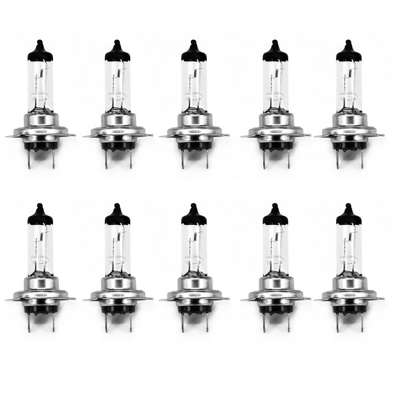 10kom H7 55/100W Halogena svjetla Lampa Prednja svjetla Dugotrajna 12V DC 4300k Bolja vidljivost u noćnoj vožnji Žarulje xeno