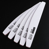 5 tk Professionaalsed küüneviilid Half Moon Double Side 100/180 liivapaberiga trimmer lubjapuhver küünte tarvikud ja tööriistad LA1535