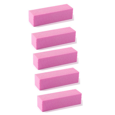 Γυάλισμα λίμες λείανσης Block Pedicure Manicure Care Nail Art Buffer Polish White File Nail Art Tips μανικιούρ πεντικιούρ