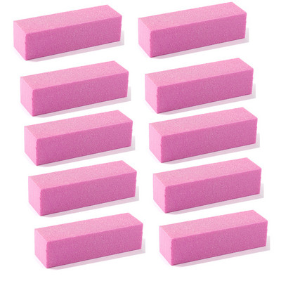 Γυάλισμα λίμες λείανσης Block Pedicure Manicure Care Nail Art Buffer Polish White File Nail Art Tips μανικιούρ πεντικιούρ