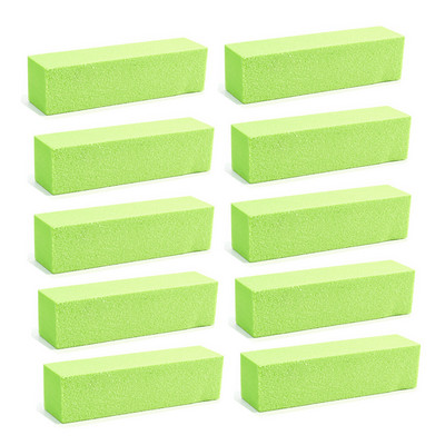 Γυάλισμα λίμες λείανσης Block Pedicure Manicure Care Nail Art Buffer Polish White File Nail Art Tips μανικιούρ πεντικιούρ